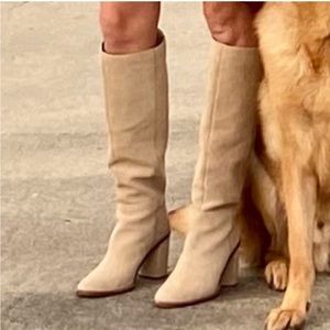 Vince Camuto Suede leather boots.